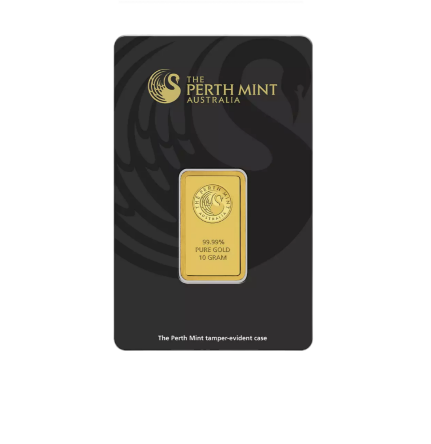 24 Karat reiner Goldbarren, 10 Gramm (Perth Mint), Australien