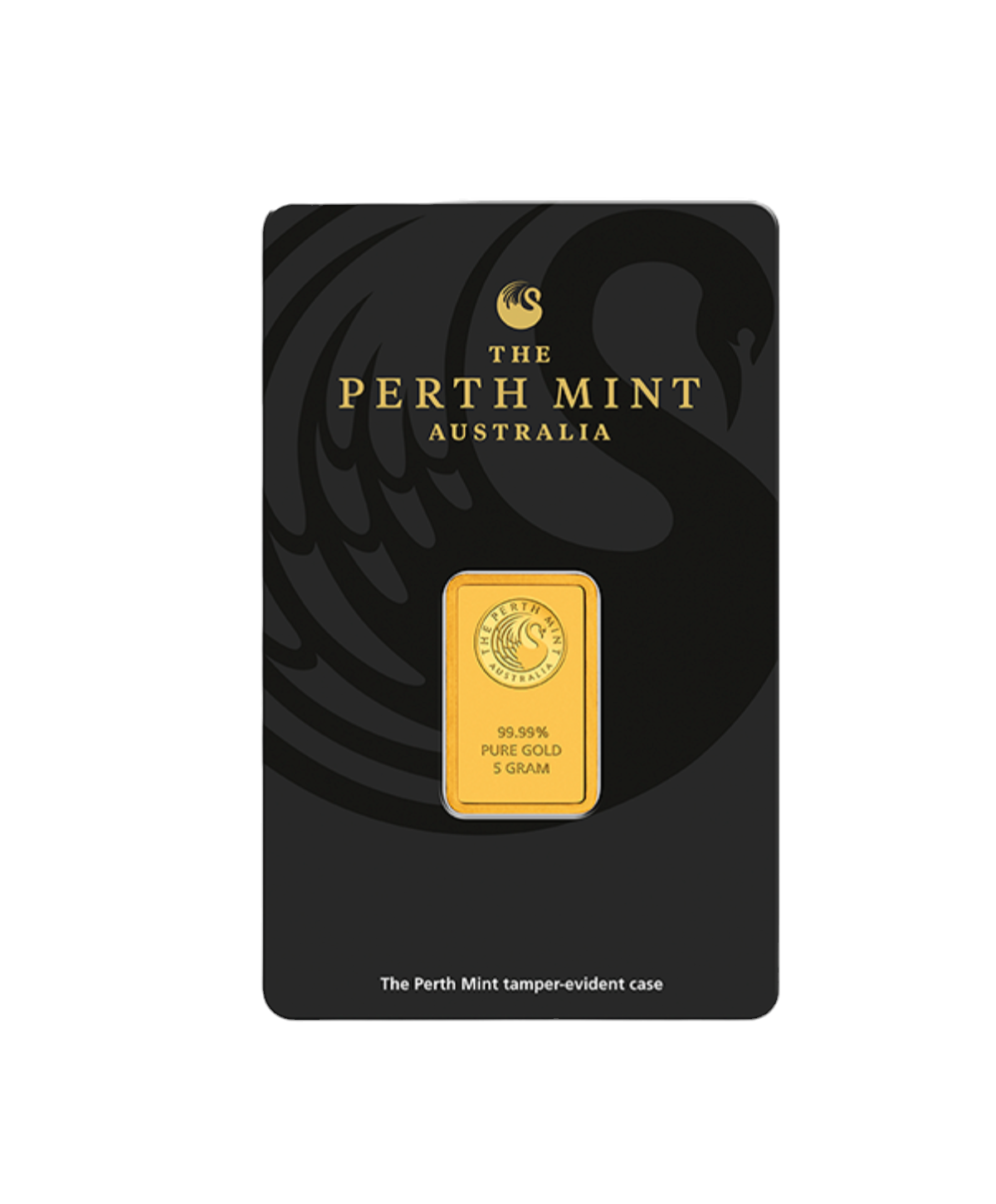 Lingote de oro puro de 24 quilates de 5 gramos (Casa de la Moneda de Perth) Australia