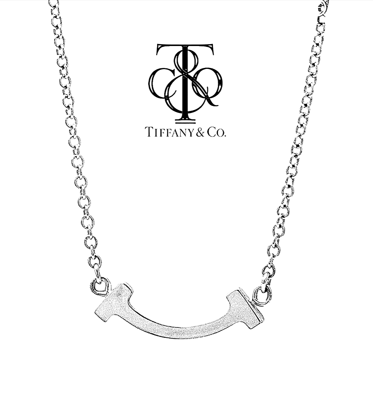 Ciondolo in oro con diamanti naturali (TIFFANY & CO) 0.48 ct