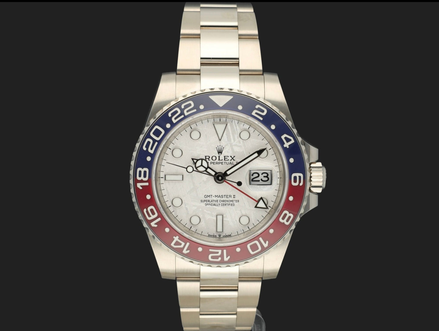 Rolex GMT-Master II
GMT-Master II White Gold 18k Meteorite