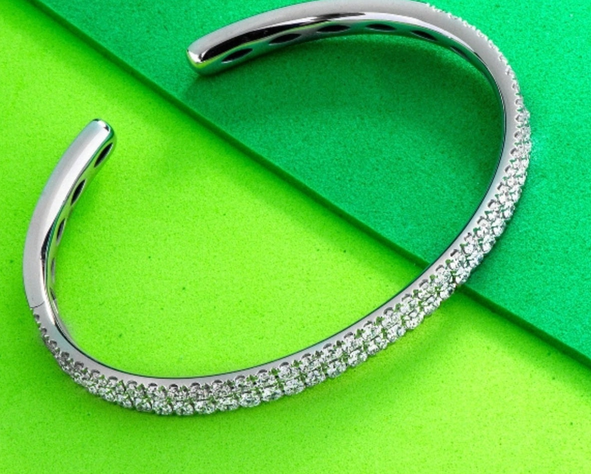 Bracciale in oro 18k e diamanti naturali 2.00ct