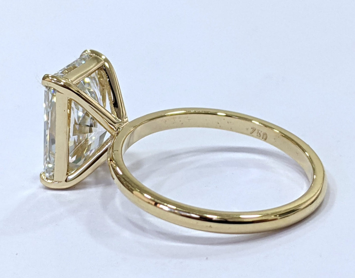Anello - 18 carati Oro giallo - 1.10 ct. tw. Diamante (Naturale) IGI