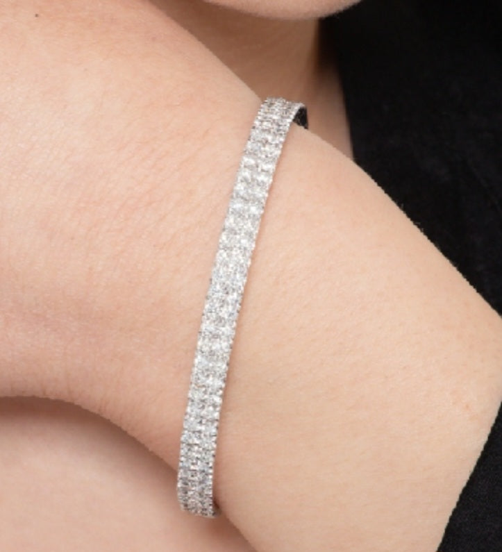 Bracciale in oro 18k e diamanti naturali 2.00ct
