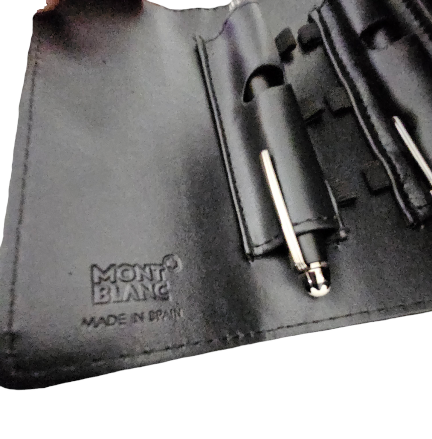 Juego de pluma, pluma estilográfica y bolígrafo Montblanc Meisterstück Glacier Classique