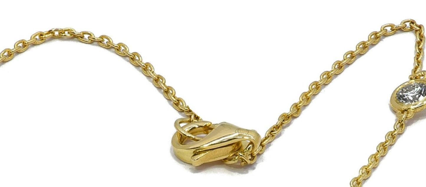 Collana - 18 carati Oro giallo - 1.10ct. tw. Diamante (Naturale)