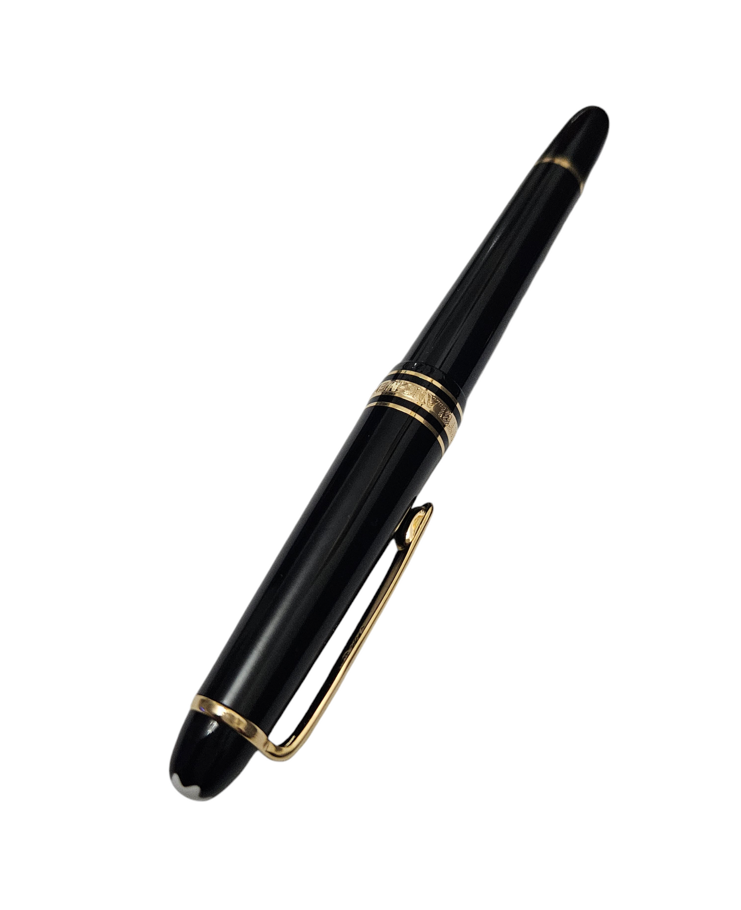 Bolígrafo Montblanc Meisterstück chapado en oro Classique