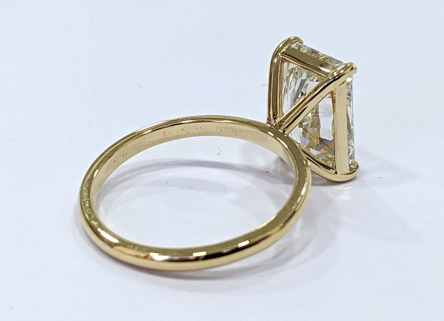 Anello - 18 carati Oro giallo - 1.10 ct. tw. Diamante (Naturale) IGI