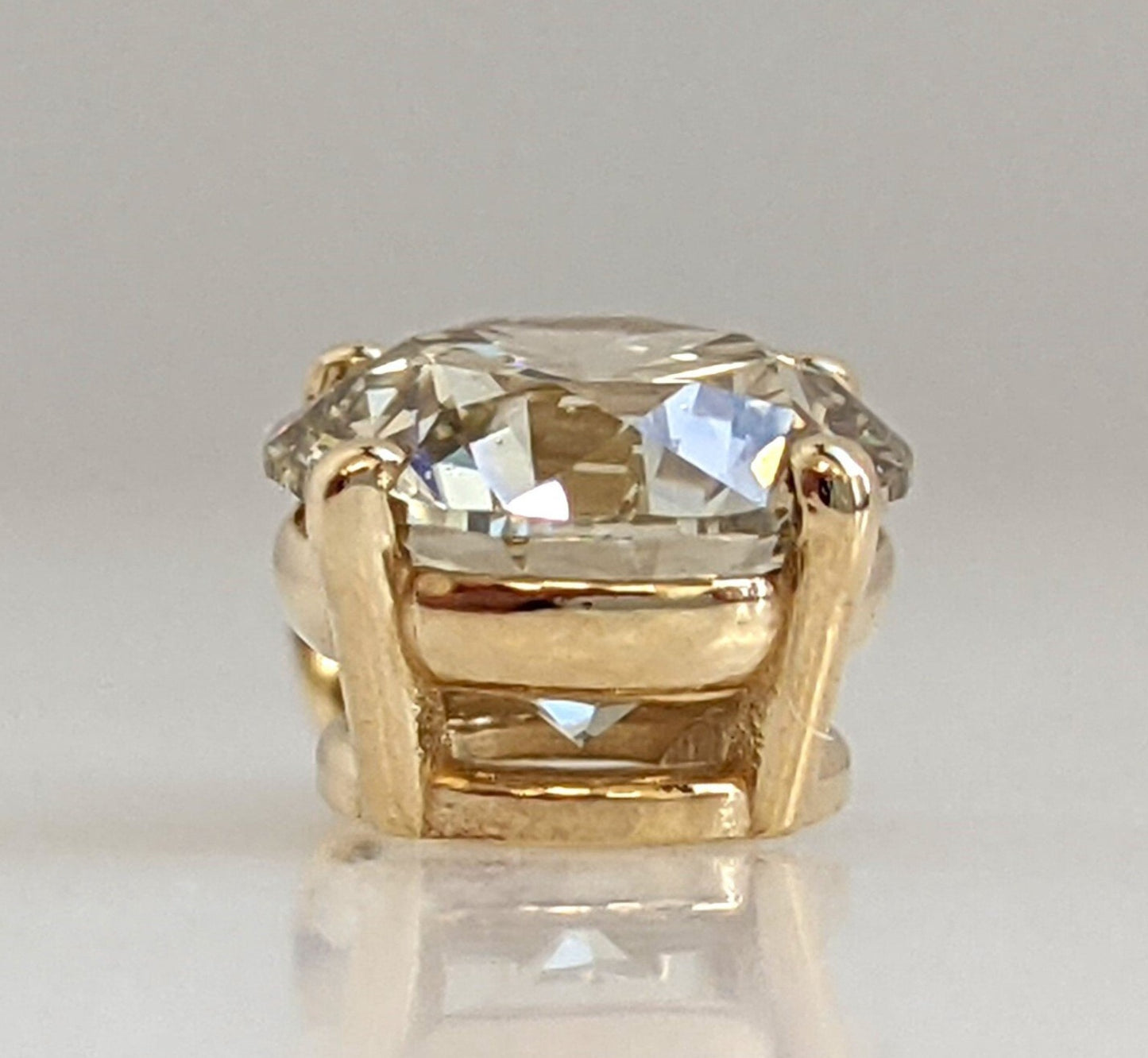 Ciondolo - 18 carati Oro giallo - 1.18ct. tw. Diamante ( naturale) -IGI