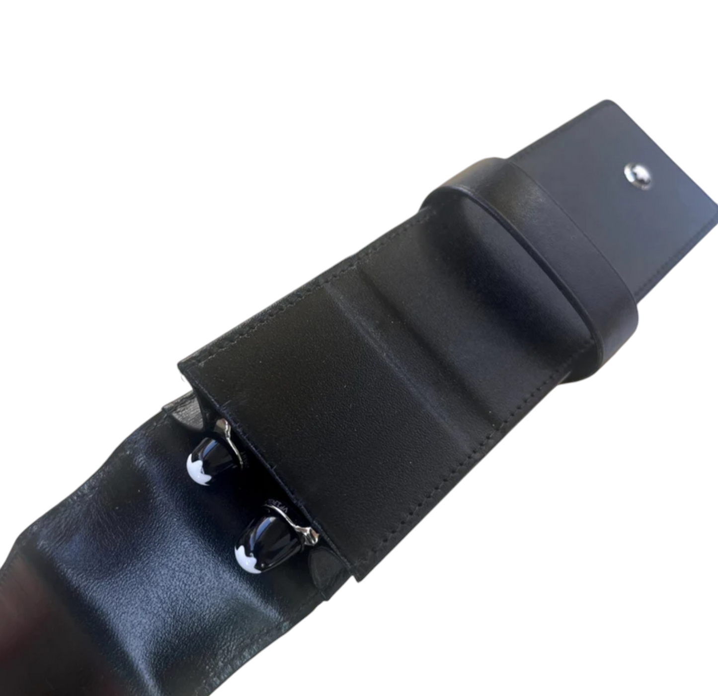 Juego de pluma, pluma estilográfica y bolígrafo Montblanc Meisterstück Glacier Classique