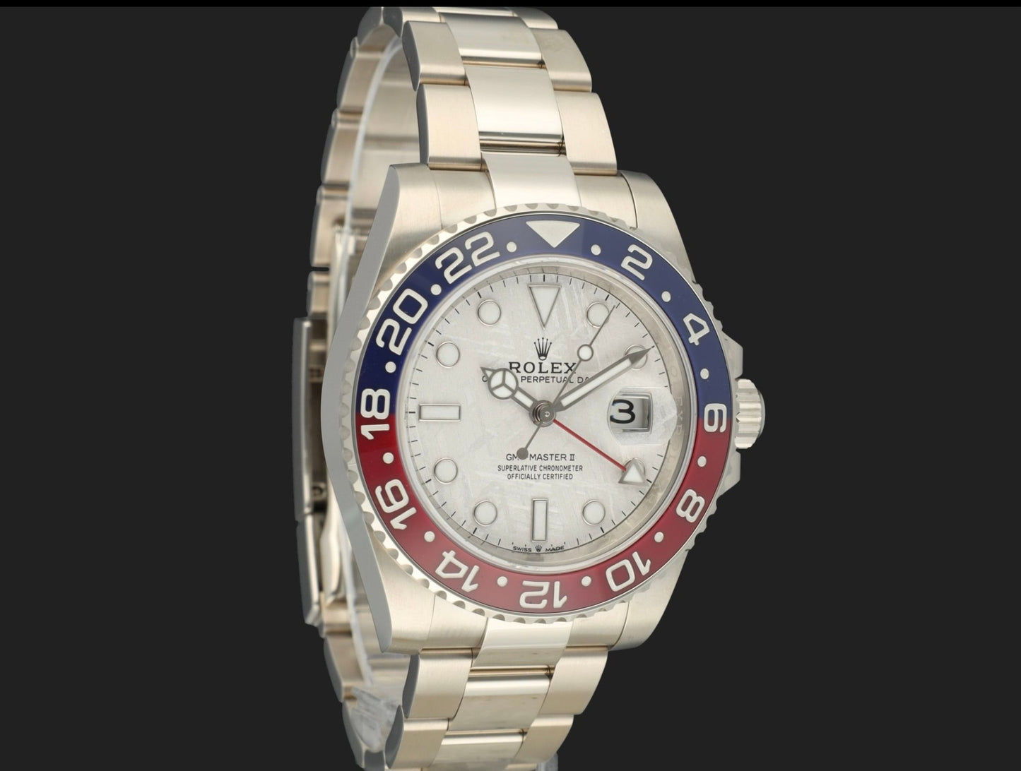 Rolex GMT-Master II
GMT-Master II White Gold 18k Meteorite