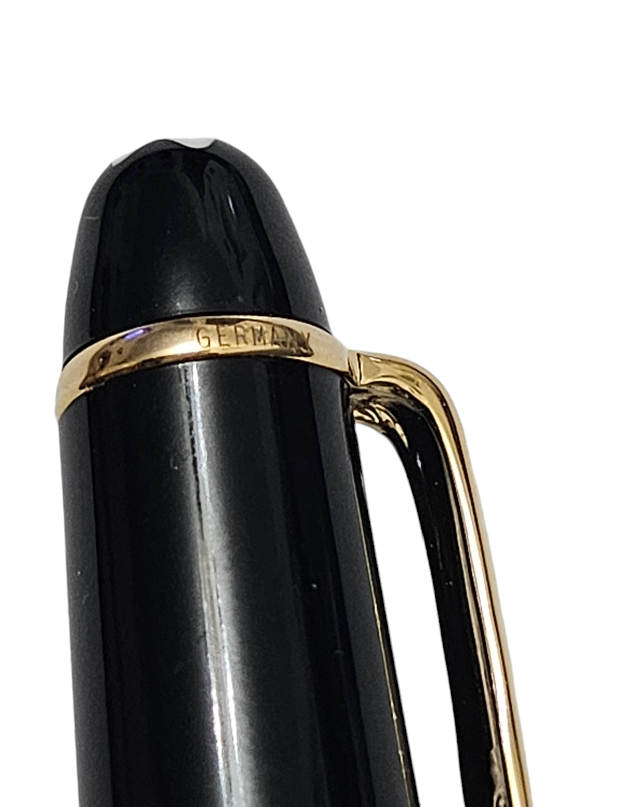 Juego de 2 bolígrafos, pluma estilográfica y bolígrafo 145 Montblanc Meisterstück Glacier Classique
