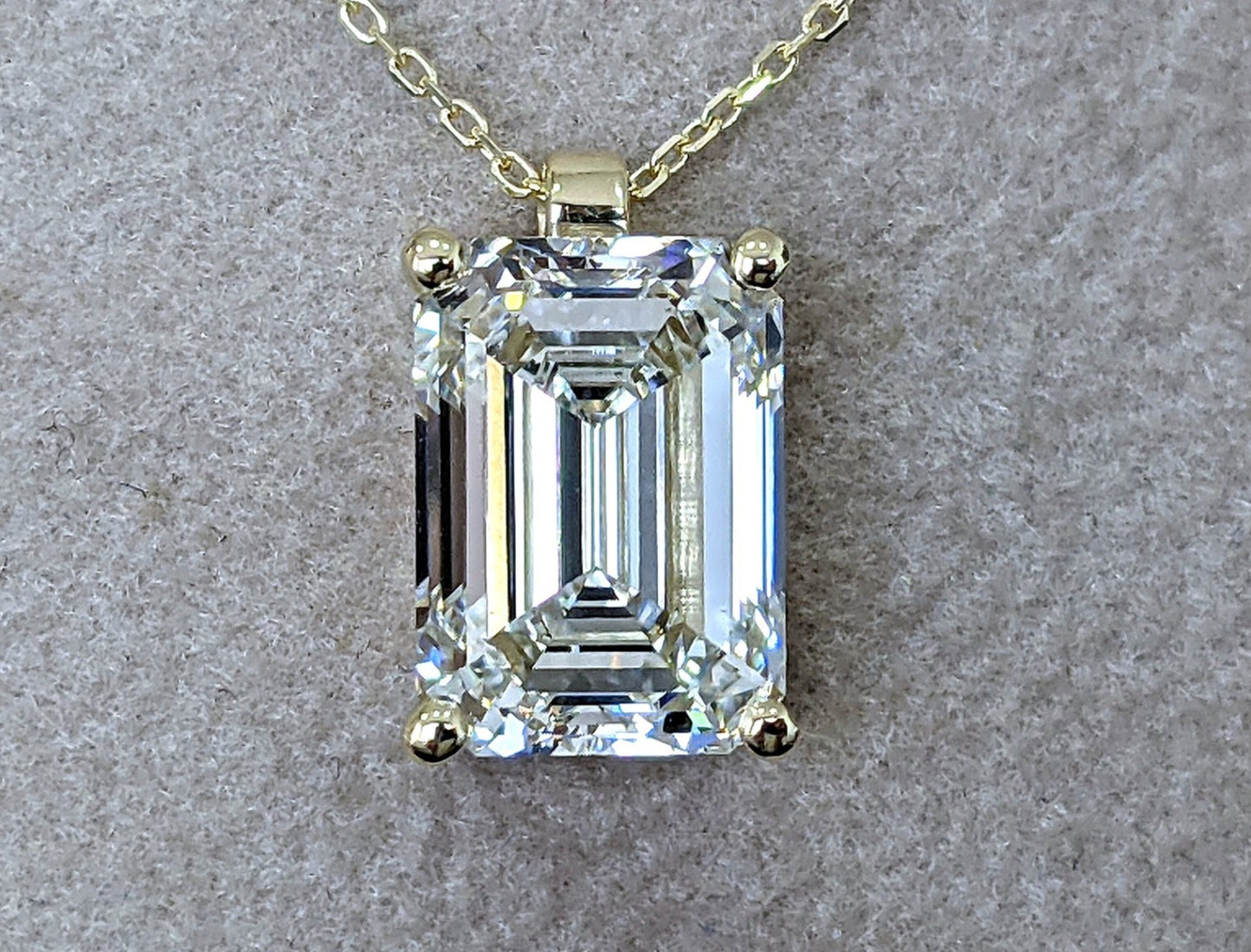 con ciondolo - 18 carati Oro giallo - 0.55 ct. tw. Diamante naturale