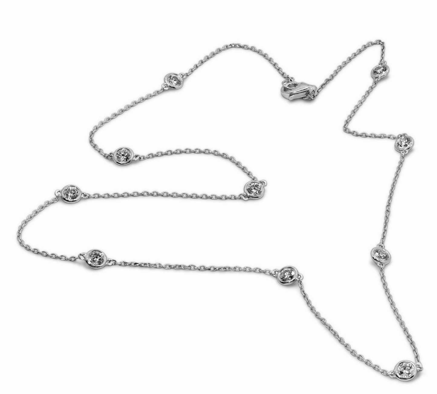 Collana - 18 carati Oro giallo - 1.00ct. tw. Diamante (Naturale)