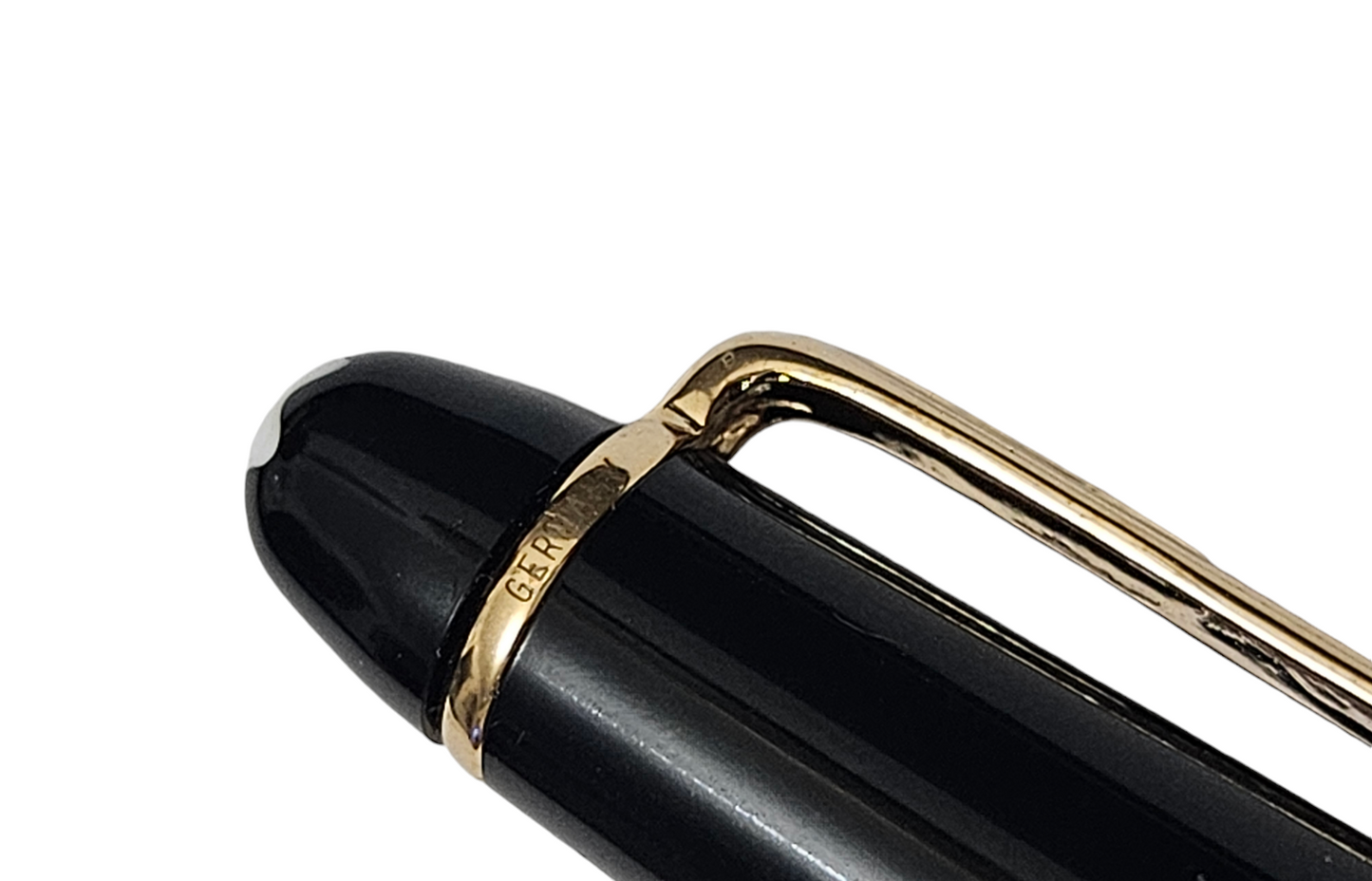 Juego de 2 bolígrafos, pluma estilográfica y bolígrafo 145 Montblanc Meisterstück Glacier Classique