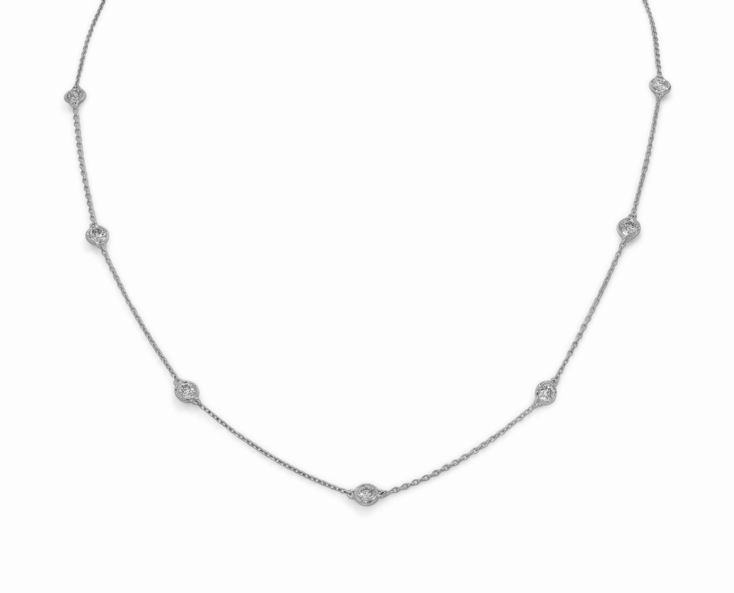 Collana - 18 carati Oro giallo - 1.00ct. tw. Diamante (Naturale)