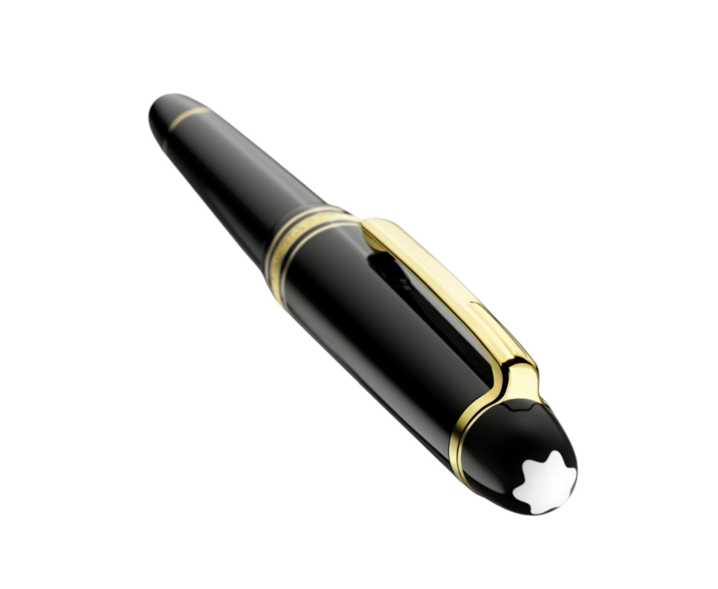 Bolígrafo Montblanc Meisterstück chapado en oro Classique