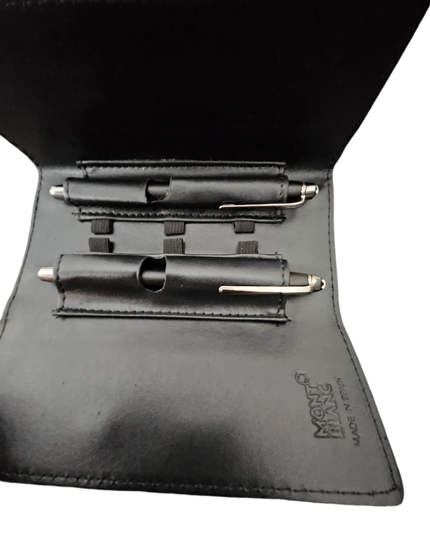 Juego de pluma, pluma estilográfica y bolígrafo Montblanc Meisterstück Glacier Classique