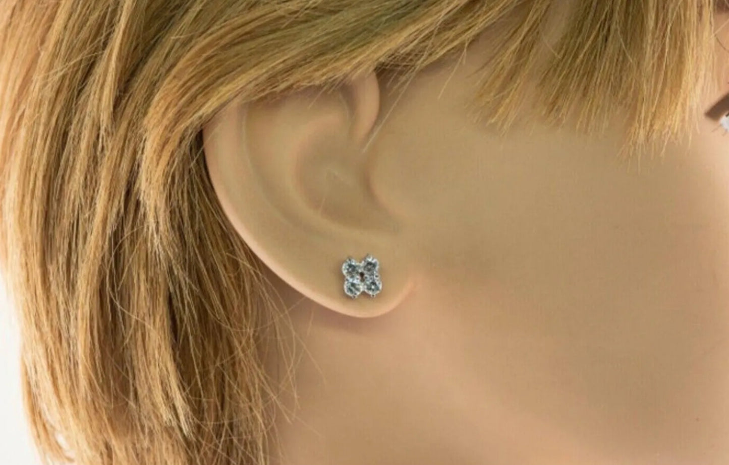 Orecchini - 18 carati Oro bianco - 0.40ct. tw. Diamante (Naturale)
