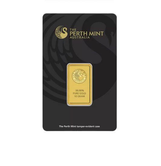 Lingotto oro puro 24k 10 grammi (the perth mint) Australia