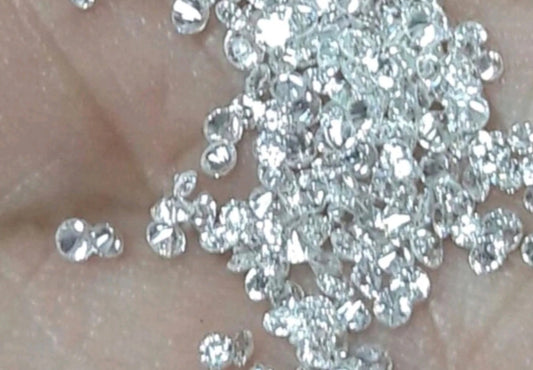 lotto 1ct diamanti naturali da 2,20mm colore D VVS1