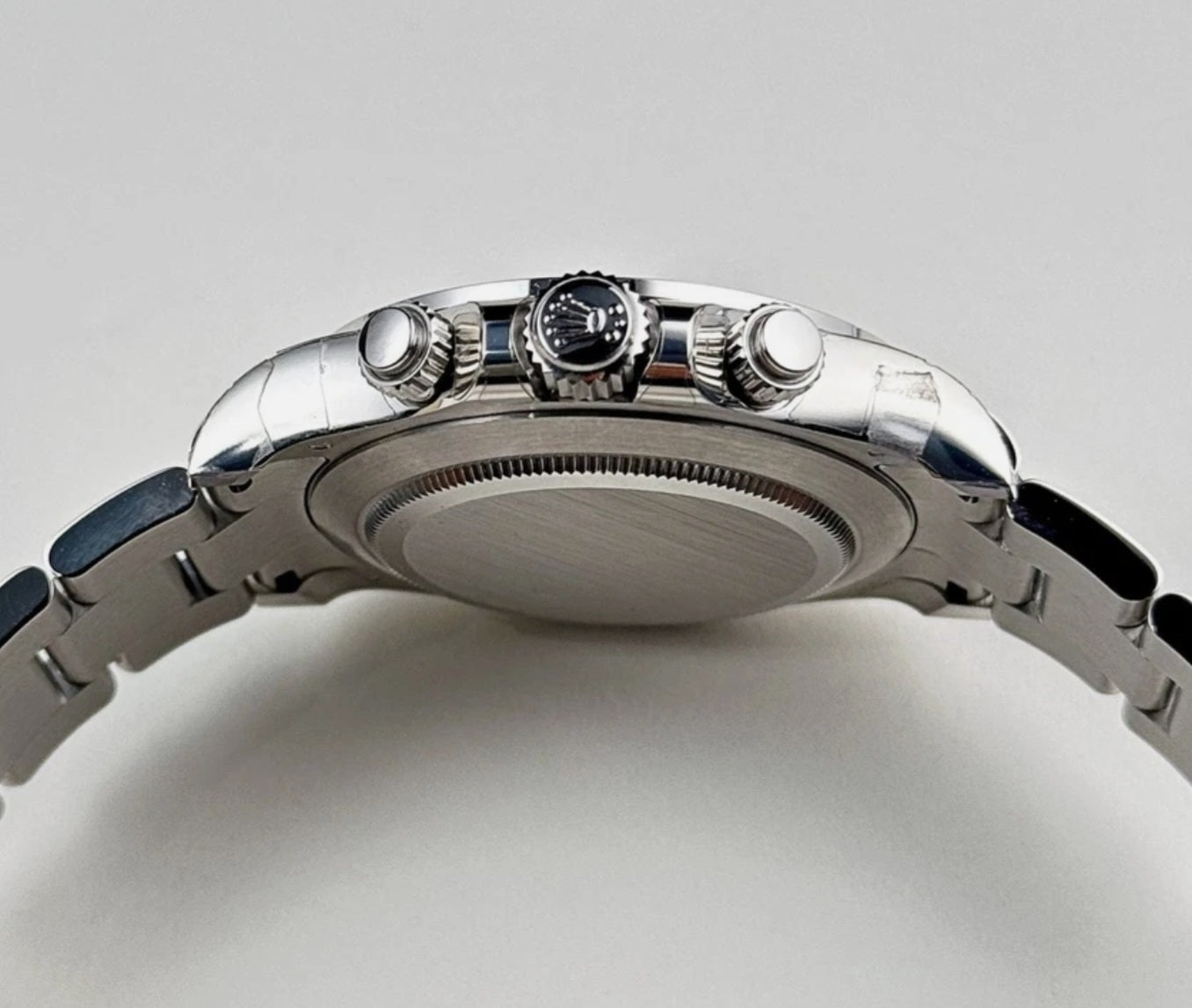 Rolex Daytona  platino diamante blu ghiaccio quadrante arabo (2023)