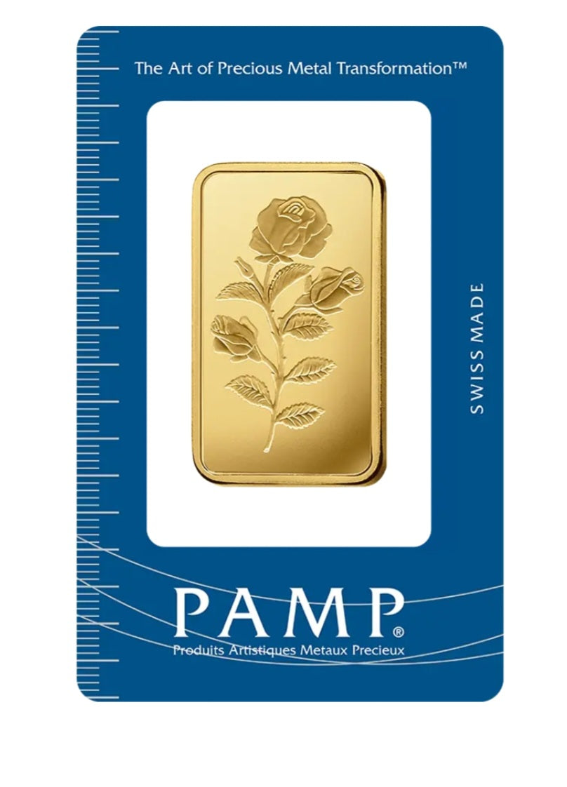 Lingotto oro puro 24k 31,10 grammi (PAMP)