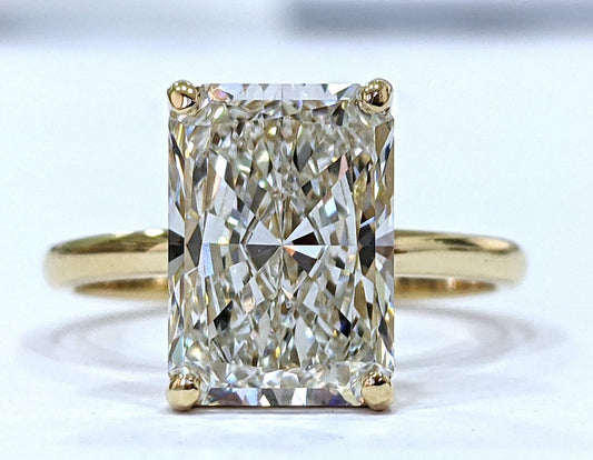 Anello - 18 carati Oro giallo - 1.10 ct. tw. Diamante (Naturale) IGI