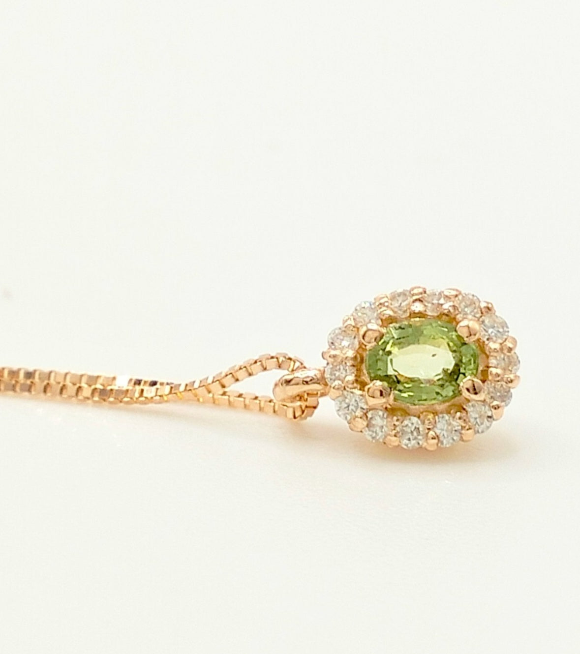 Ciondolo in oro  18k e diamanti naturali princess certificato IGI 1.36ct