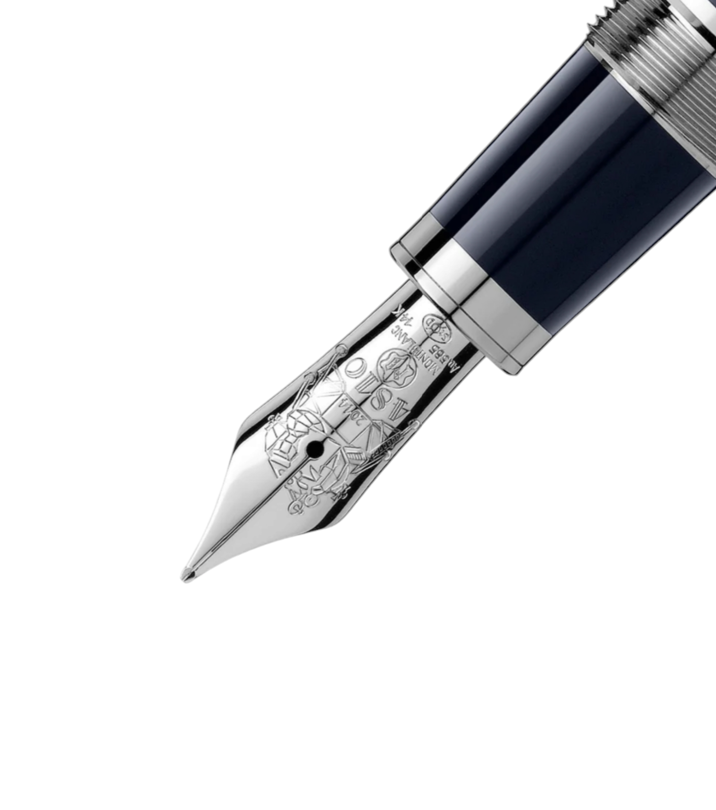 Penna Montblanc Meisterstück Glacier Classique Bianca