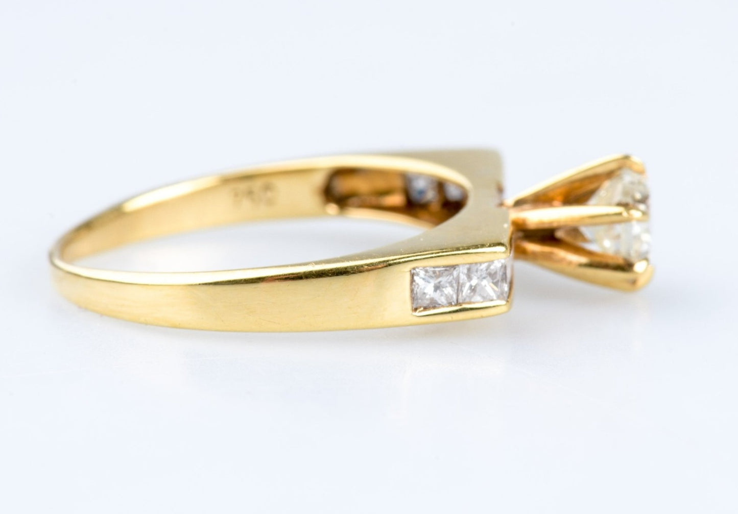 Anello - 18 carati Oro giallo - 1.94ct. tw. Diamante (Naturale) - Diama