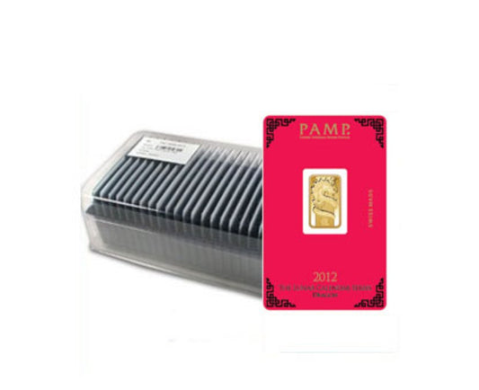 Lingotto oro puro 24k 50 grammi grammi (PAMP)