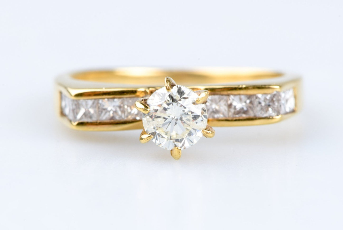 Anello - 18 carati Oro giallo - 1.94ct. tw. Diamante (Naturale) - Diama