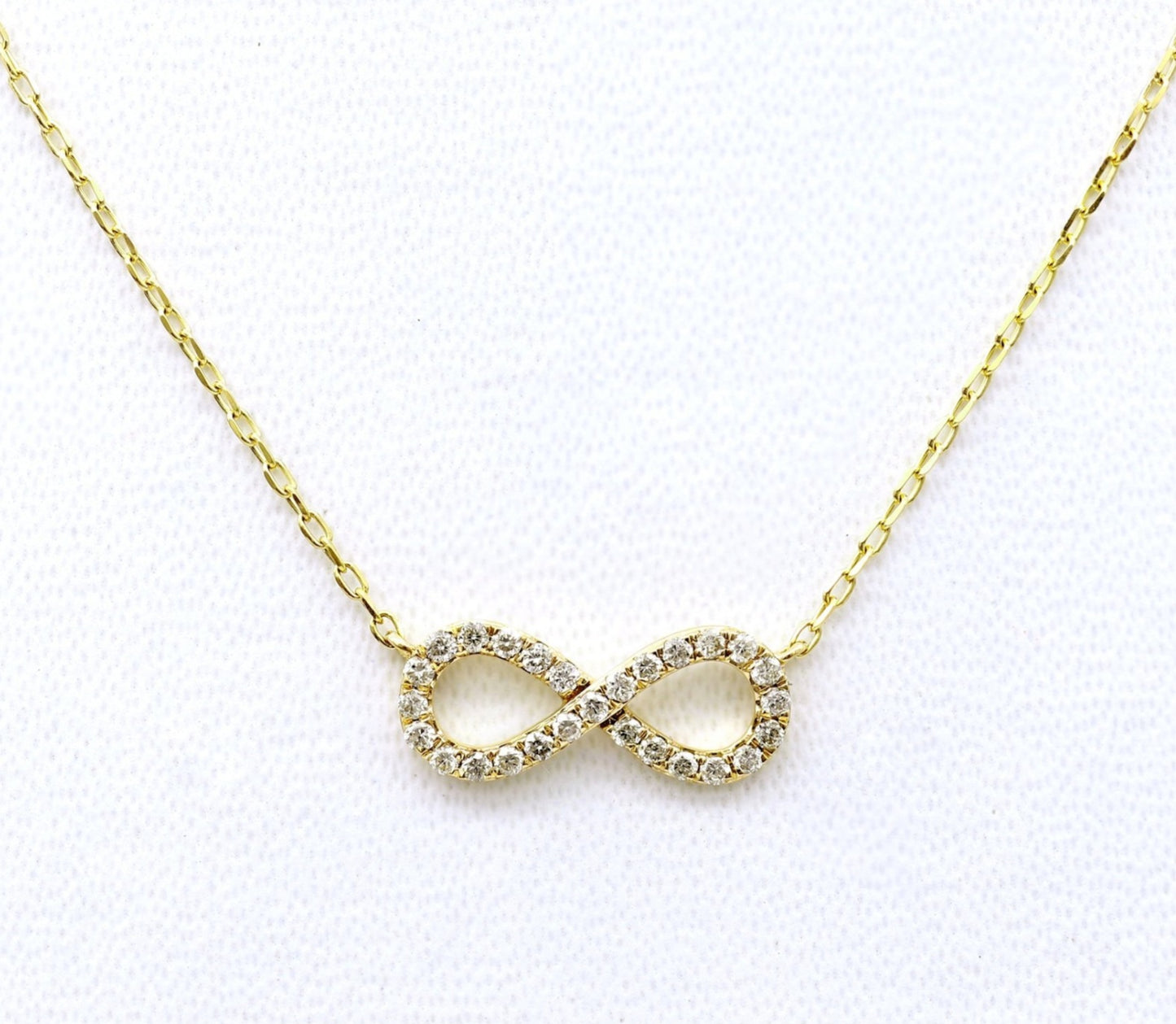 Collana con ciondolo - 18k giallo - 0.21ct. tw. Diamante (Naturale)