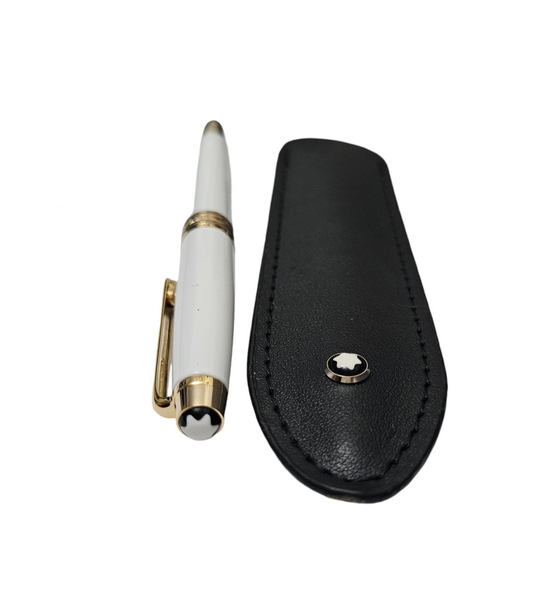 Bolígrafo Montblanc Meisterstück Glacier Classique blanco