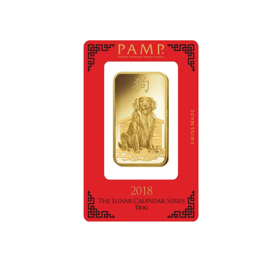 Lingotto oro puro 24k 100 grammi  (PAMP) da investimento
