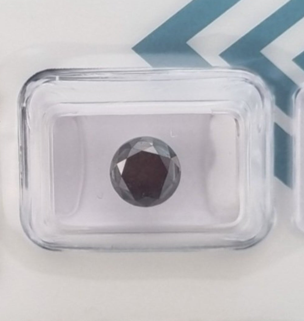 Diamante naturale certificato IGI black 2.94 ct